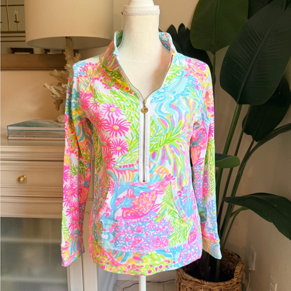 Lilly Pulitzer Popover Lovers Coral SZ Small